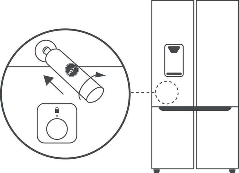 Bauknecht COOLING USC002 Visual Illustration