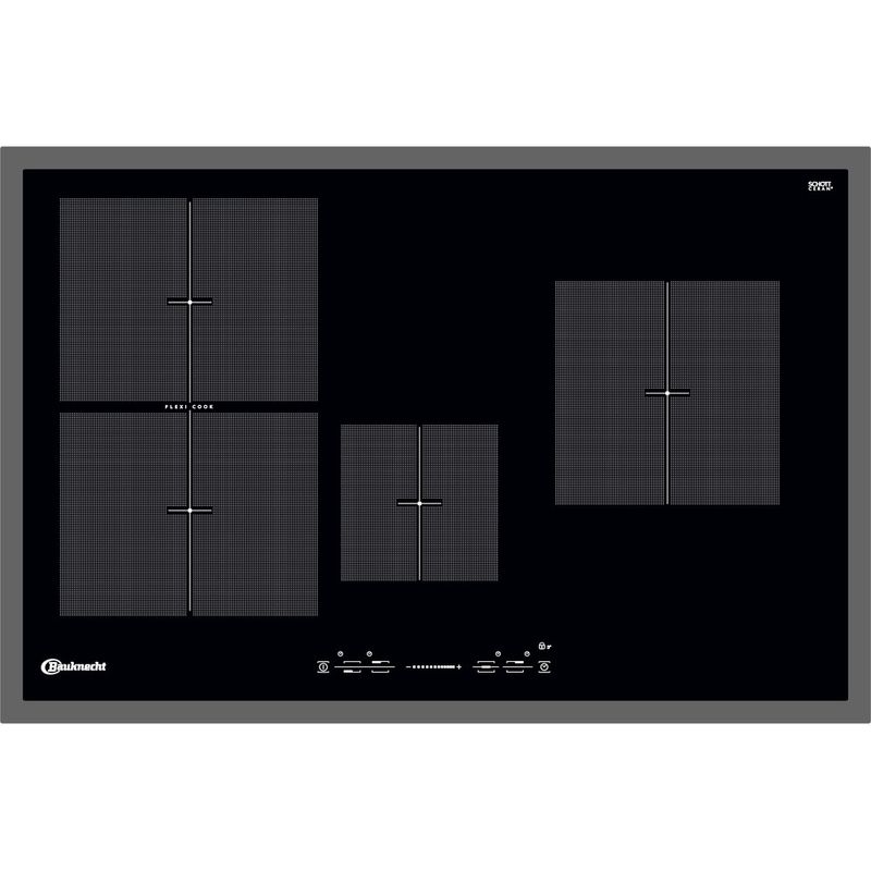 Bauknecht-Kochfeld-ESIF-6740-IN-Schwarz-Induction-vitroceramic-Frontal