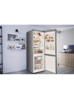 Bauknecht-Kuhl----Gefrierkombination-Standgerat-KGNFI-206-A3--IN-Optic-Inox-2-doors-Lifestyle-perspective-open