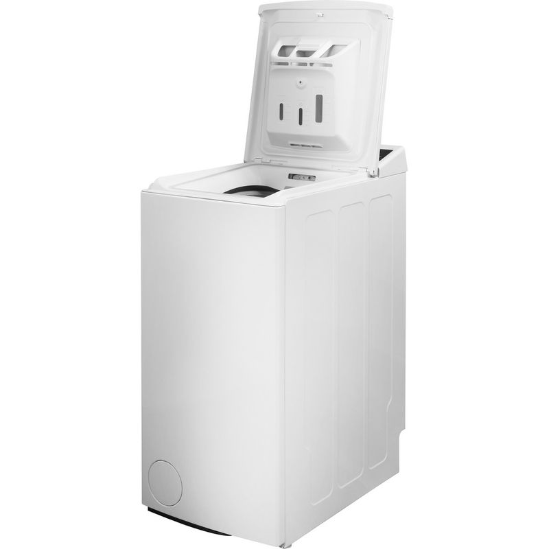 Bauknecht-Waschmaschine-Standgerat-WAT-Prime-752-PS-Weiss-Toplader-A----Perspective-open
