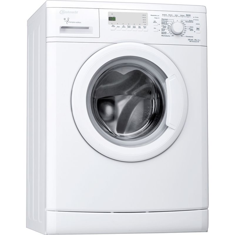 Bauknecht-Waschmaschine-Standgerat-WA-Champion-64-Weiss-Frontlader-A----Perspective