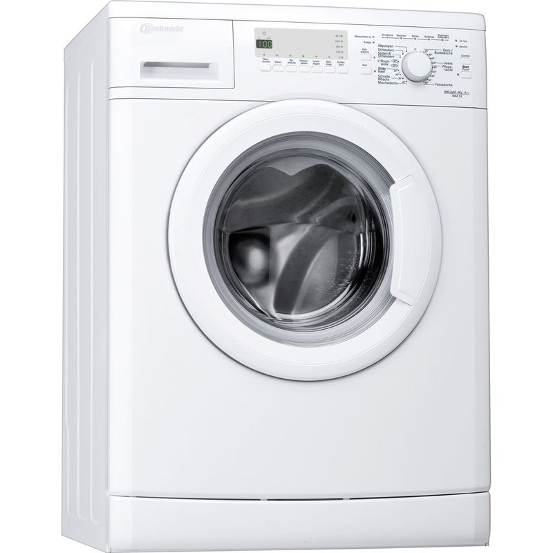 Bauknecht-Waschmaschine-Standgerat-WAK-62-Weiss-Frontlader-A---Perspective