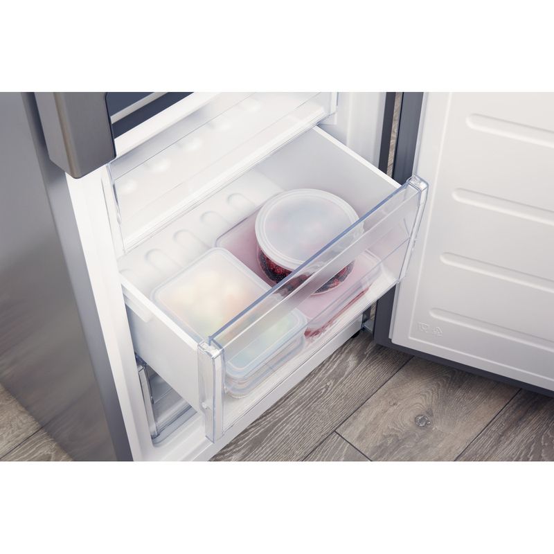 Bauknecht-Kuhl----Gefrierkombination-Standgerat-KG-335-A---IN-Optic-Inox-2-doors-Drawer