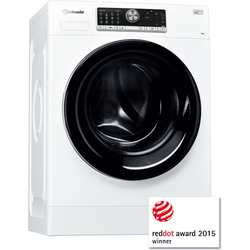 Bauknecht-Waschmaschine-Standgerat-WM-Style-824-ZEN-Weiss-Frontlader-A----Perspective
