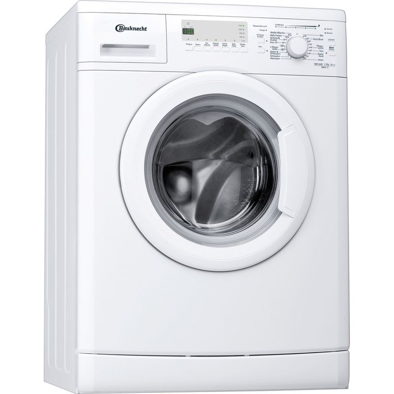 Bauknecht-Waschmaschine-Standgerat-WAK-71-Weiss-Frontlader-A----Perspective