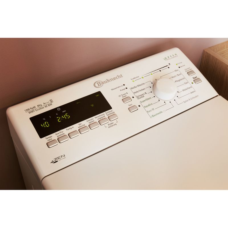 Bauknecht-Waschmaschine-Standgerat-WMT-EcoStar-6Z-BW-Weiss-Toplader-A----Lifestyle-control-panel