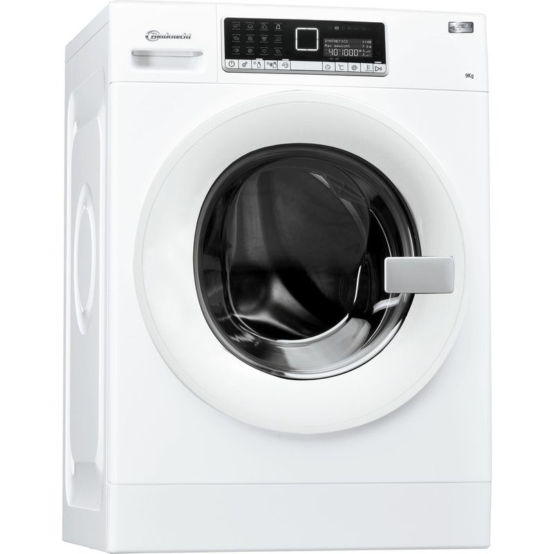Bauknecht-Waschmaschine-Standgerat-WM-Dos-9-ZEN-Weiss-Frontlader-A----Perspective