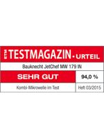 Bauknecht Mikrowelle Standgerät MW 179 IN Edelstahl Elektronisch 33 Kombinationsbetrieb mit Mikrowelle 1000 Award