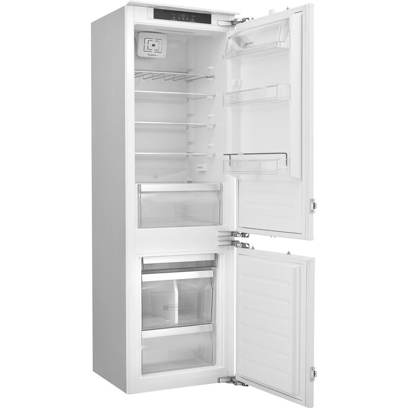 Bauknecht-Kuhl----Gefrierkombination-Einbaugerat-KGIN-3183-A---Weiss-2-doors-Perspective-open