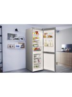 Bauknecht-Kuhl----Gefrierkombination-Standgerat-KGE-336-A----IN-Optic-Inox-2-doors-Lifestyle-perspective-open