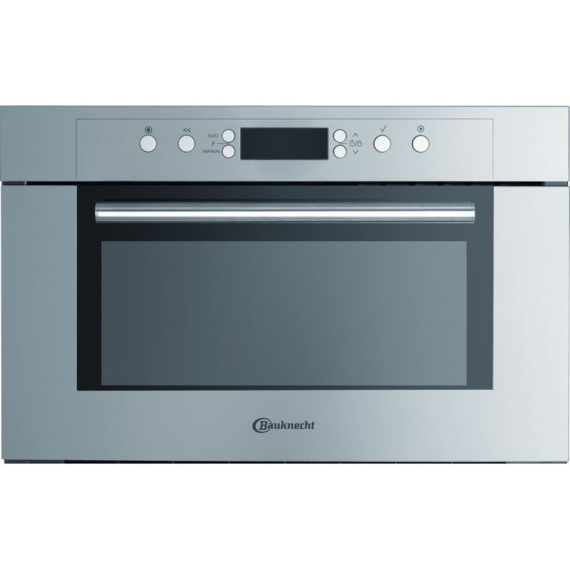 Bauknecht-Mikrowelle-Einbaugerat-EMCCE-8238-PT-Edelstahl-Elektronisch-31-Mikrowelle-Grill-1000-Frontal