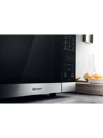 Bauknecht Mikrowelle Standgerät MW 49 SL Silber Elektronisch 25 Kombinationsbetrieb mit Mikrowelle 800 Lifestyle control panel