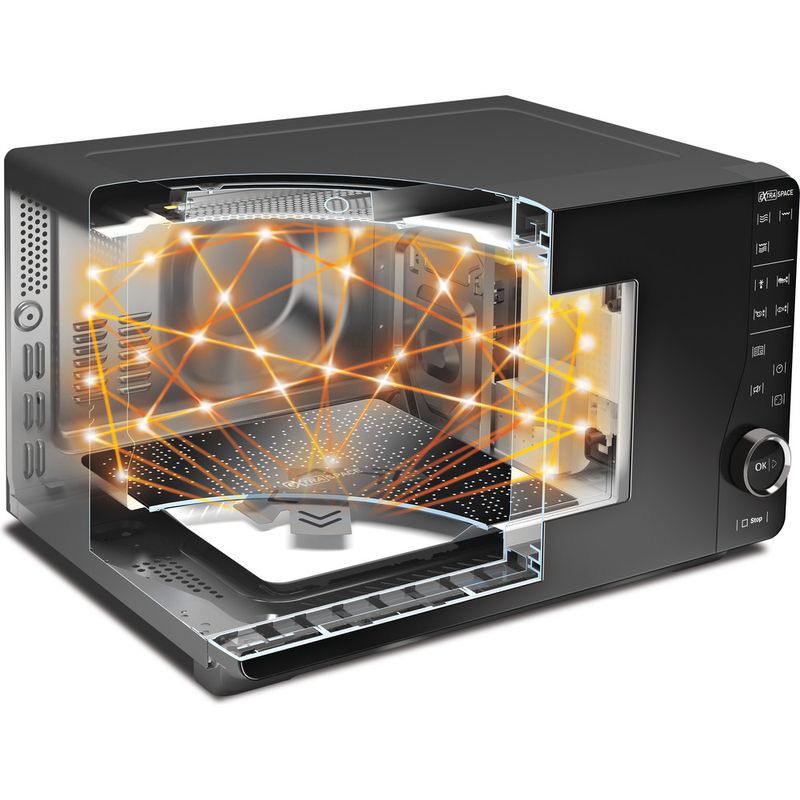 Bauknecht-Mikrowelle-Standgerat-MW-421-SL-Silber-Elektronisch-25-Mikrowelle-Grill-800-Lifestyle-detail