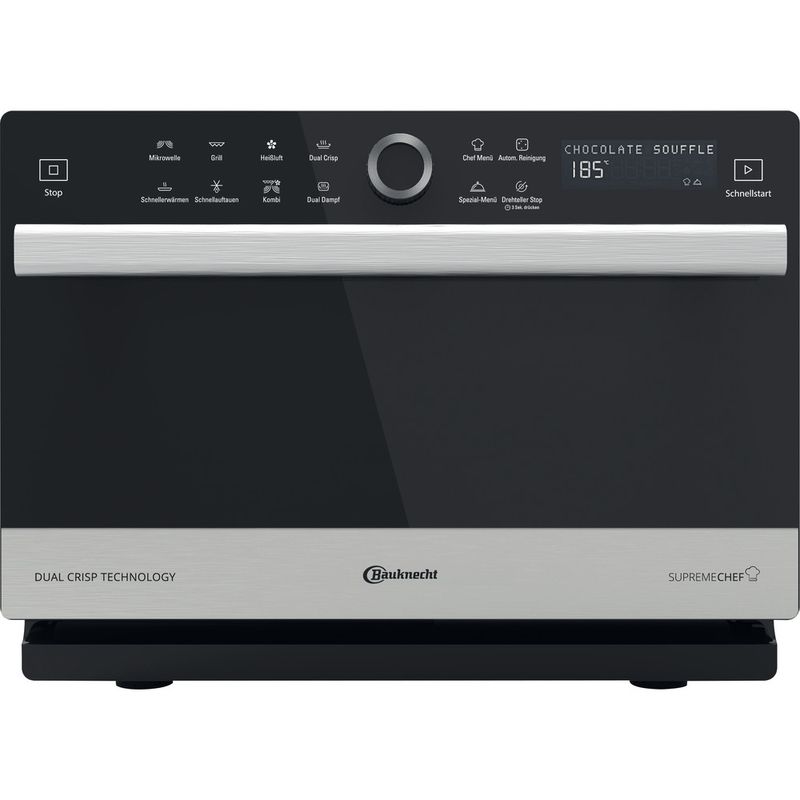 Bauknecht-Mikrowelle-Standgerat-MW-3391-SX-Edelstahloptik-Elektronisch-33-Kombinationsbetrieb-mit-Mikrowelle-1000-Frontal