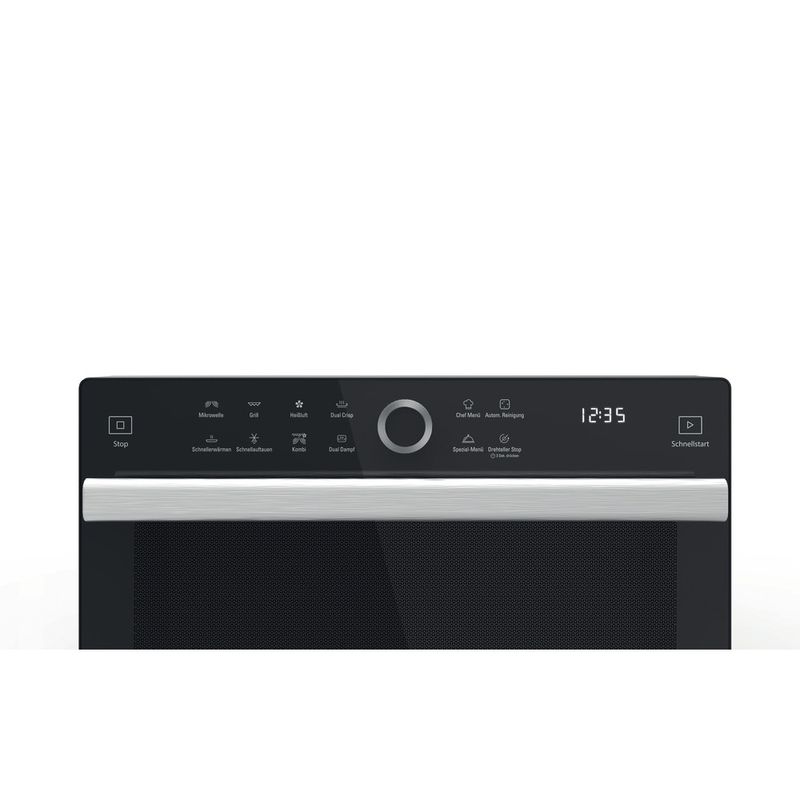 Bauknecht-Mikrowelle-Standgerat-MW-339-SB-Silber-Elektronisch-33-Kombinationsbetrieb-mit-Mikrowelle-900-Control-panel