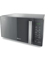 Bauknecht Mikrowelle Standgerät MW 254 SM Edles Schwarz Elektronisch 25 Mikrowelle+Grill 900 Perspective