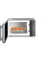 Bauknecht Mikrowelle Standgerät MW 254 SM Edles Schwarz Elektronisch 25 Mikrowelle+Grill 900 Frontal open
