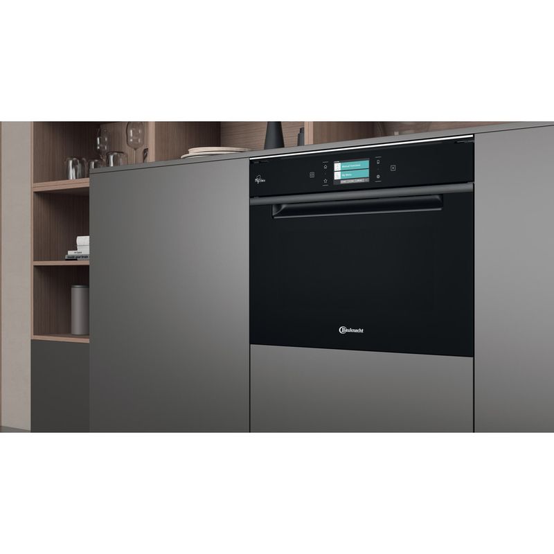 Bauknecht Mikrowelle Einbaugerät EMPK11 F645 Grau dunkel Elektronisch 40 Kombinationsbetrieb mit Mikrowelle 900 Lifestyle perspective