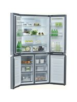 Bauknecht-Side-by-Side-Standgerat-BQ9-B2L-Inox-Look-Perspective-open