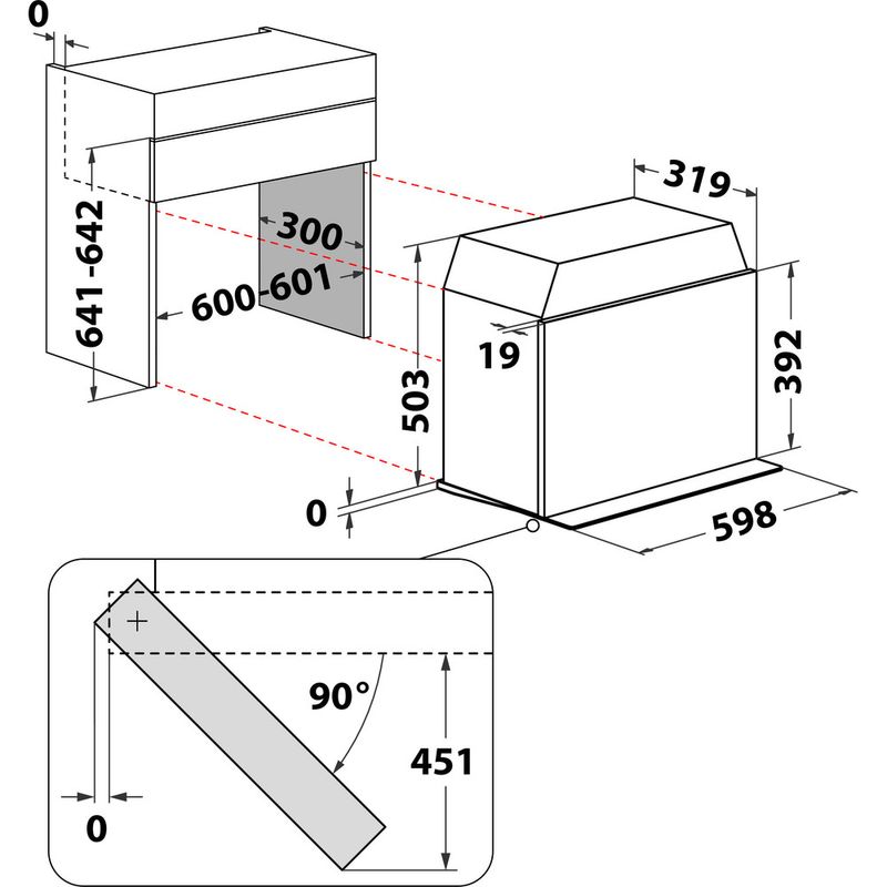 Bauknecht-Mikrowelle-Einbaugerat-MHCK5-2138-PT-Edelstahl-Elektronisch-22-Mikrowelle-750-Technical-drawing