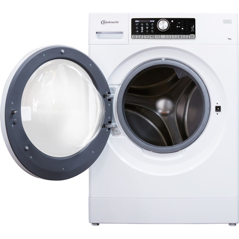 Bauknecht-Waschmaschine-Standgerat-WM-AutoDos-9-ZEN-Weiss-Frontlader-A----Frontal-open