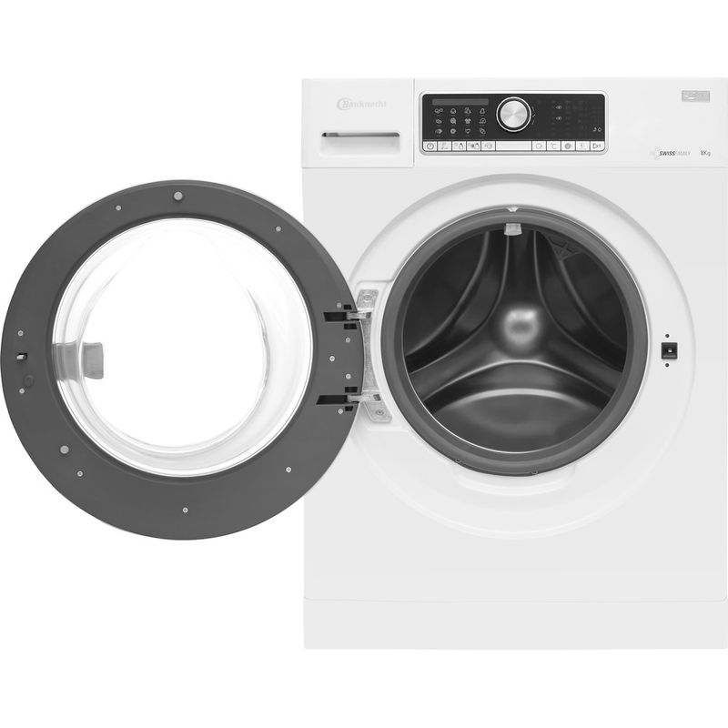 Bauknecht-Waschmaschine-Standgerat-WM-AutoDos814ZEN-Weiss-Frontlader-A----Frontal-open