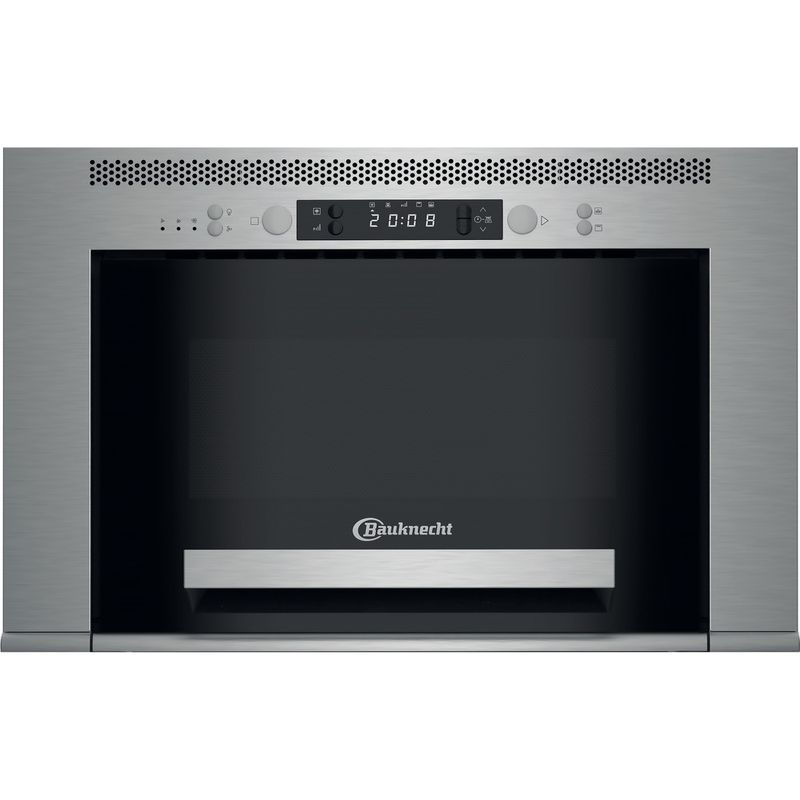 Bauknecht Mikrowelle Einbaugerät MHCK5 2438 PT Edelstahl Elektronisch 22 Mikrowelle+Grill 750 Frontal