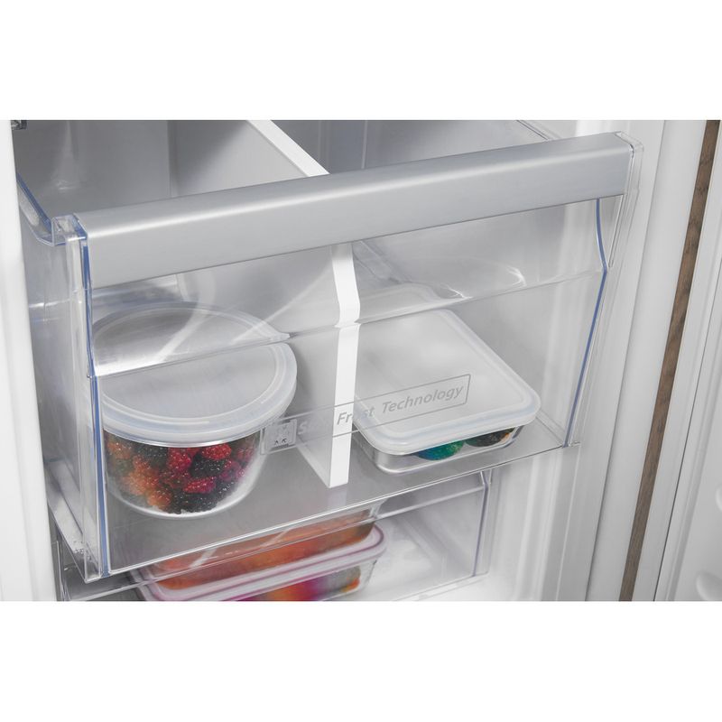 Bauknecht-Kuhl----Gefrierkombination-Einbaugerat-KGIE-1182-A--Stahl-2-doors-Drawer