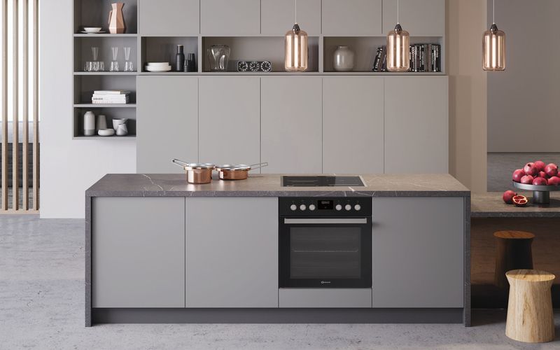 Bauknecht Einbauherd/Backofen Einbaugerät HIS5 EI8VS3 ES Elektrisch A+ Lifestyle frontal