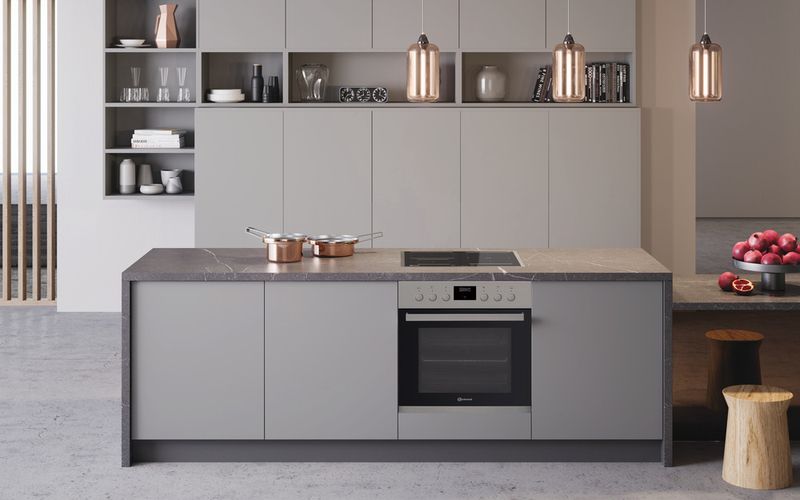 Bauknecht Einbauherd/Backofen Einbaugerät HIS3 EI8V2 IN Elektrisch A+ Lifestyle frontal