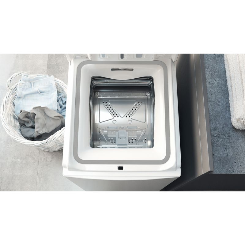 Bauknecht-Waschmaschine-Standgerat-WAT-Eco-5510-N-Weiss-Toplader-E-Drawer