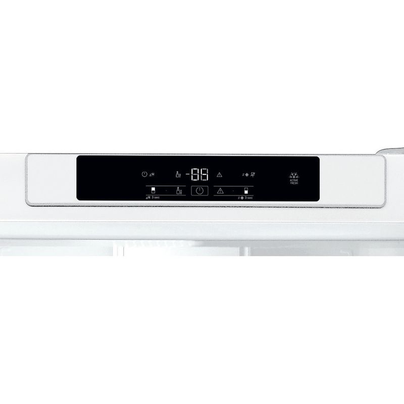 Bauknecht Kühl- / Gefrierkombination Standgerät KG StopFrost 189 A3+WS Weiss 2 doors Control panel