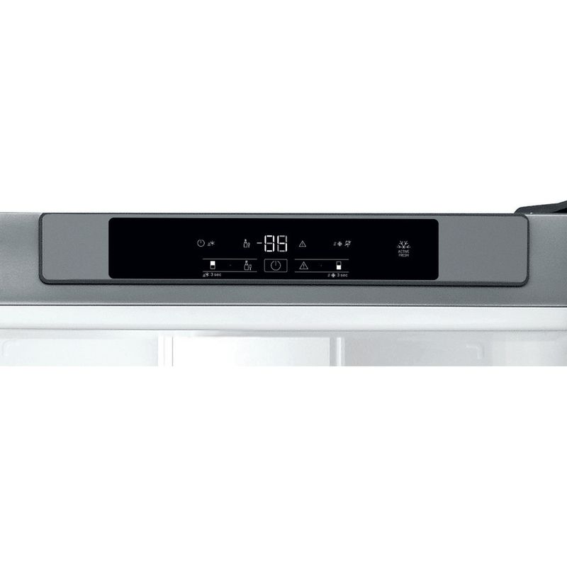 Bauknecht Kühl- / Gefrierkombination Standgerät KG StopFrost 201 A3+IN Optic Inox 2 doors Control panel