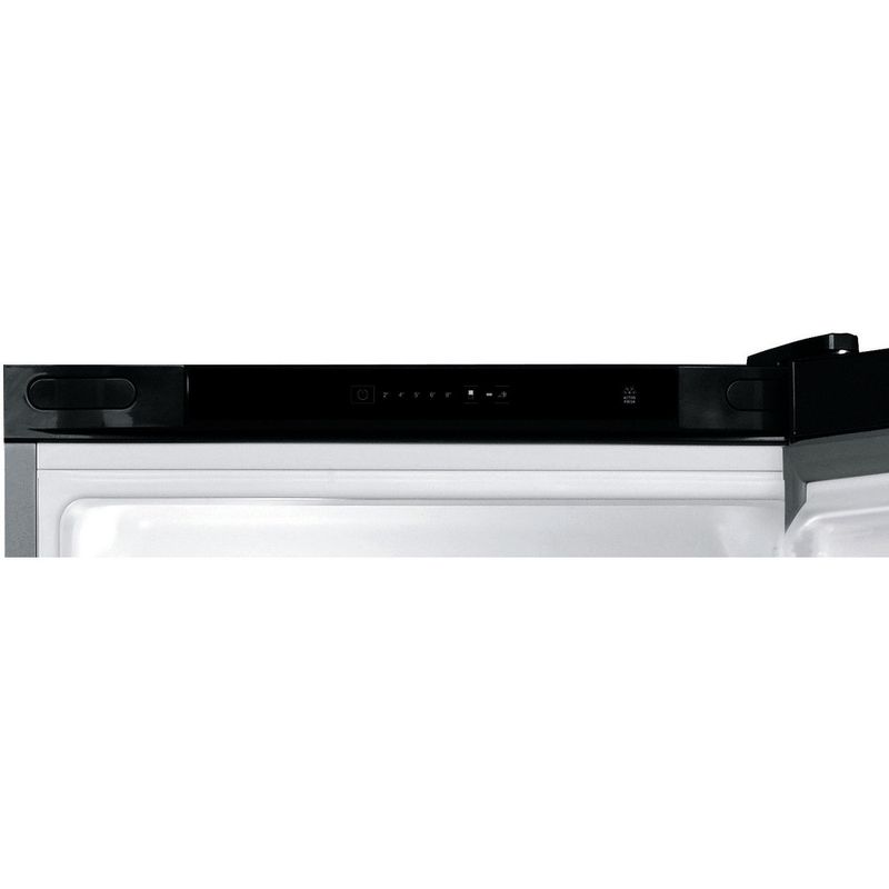 Bauknecht-Kuhl----Gefrierkombination-Standgerat-KGNF-182-SW-Schwarz-2-doors-Control-panel
