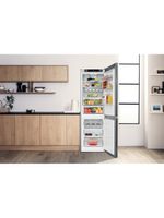 Bauknecht-Kuhl----Gefrierkombination-Standgerat-KGL-1830-IN-Optic-Inox-2-doors-Lifestyle-frontal-open