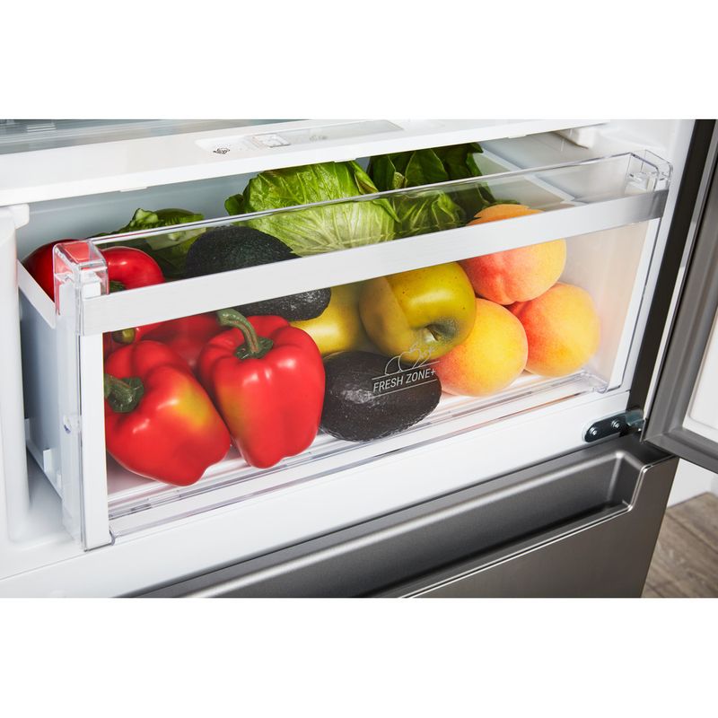 Bauknecht Kühl- / Gefrierkombination Standgerät KG StopFrost 189 A3+IN Optic Inox 2 doors Drawer