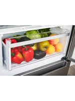 Bauknecht Kühl- / Gefrierkombination Standgerät KG StopFrost 182 IN 2 Optic Inox 2 doors Drawer