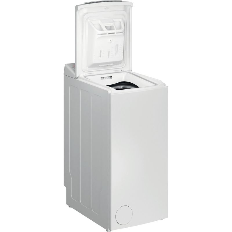 Bauknecht-Waschmaschine-Standgerat-WAT-Prime-652-Di-N-Weiss-Toplader-D-Perspective-open
