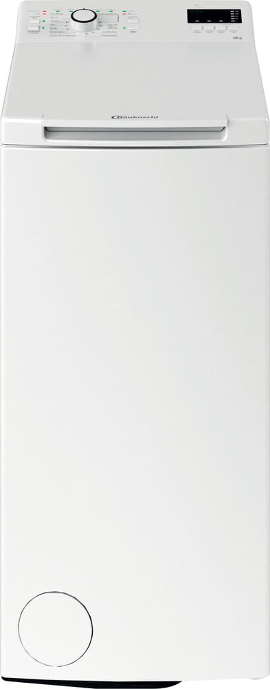 Bauknecht Waschmaschine Standgerät WAT DR 2 N Weiss Toplader D Frontal