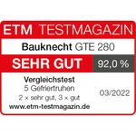 Bauknecht-Gefrierteil-Standgerat-GTE-280-Weiss-Award