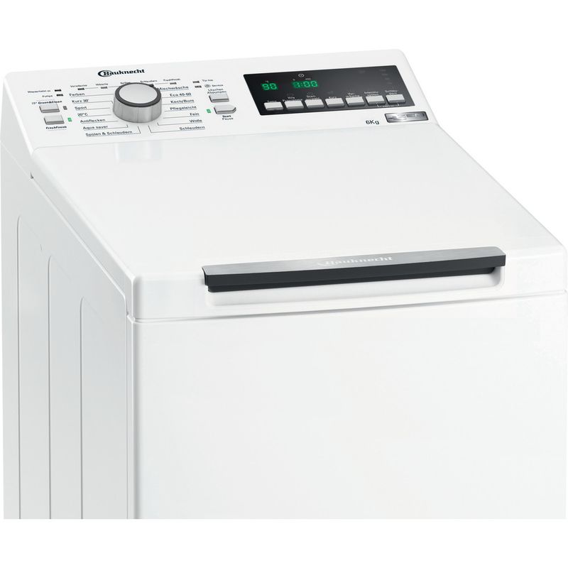 Bauknecht-Waschmaschine-Standgerat-WMT-Style-722-ZEN-N-Weiss-Toplader-E-Control-panel
