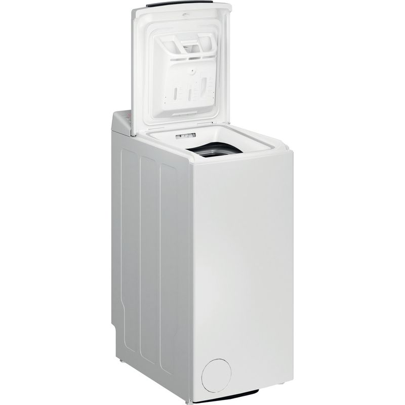 Bauknecht-Waschmaschine-Standgerat-WMT-Pro-7U-SD-N-Weiss-Toplader-E-Perspective-open