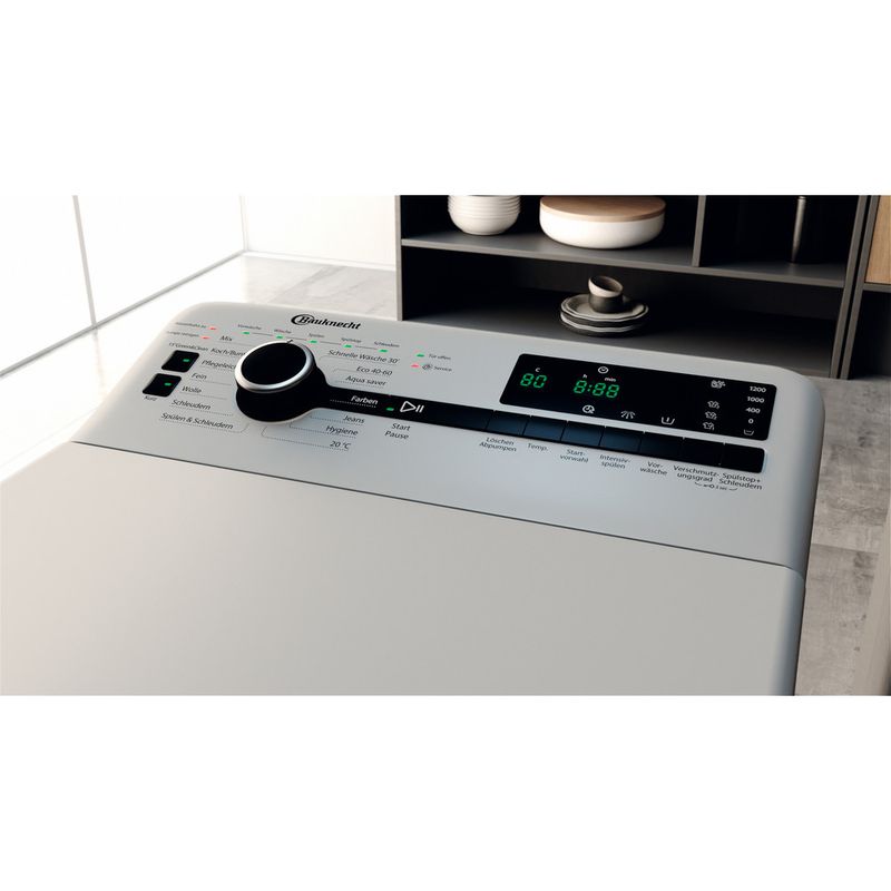 Bauknecht-Waschmaschine-Standgerat-WMT-Silver-7-BD-N-Silber-Toplader-E-Lifestyle-control-panel