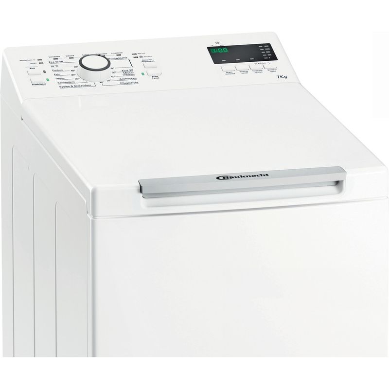 Bauknecht-Waschmaschine-Standgerat-WMT-Pro-7U-SD-N-Weiss-Toplader-E-Control-panel