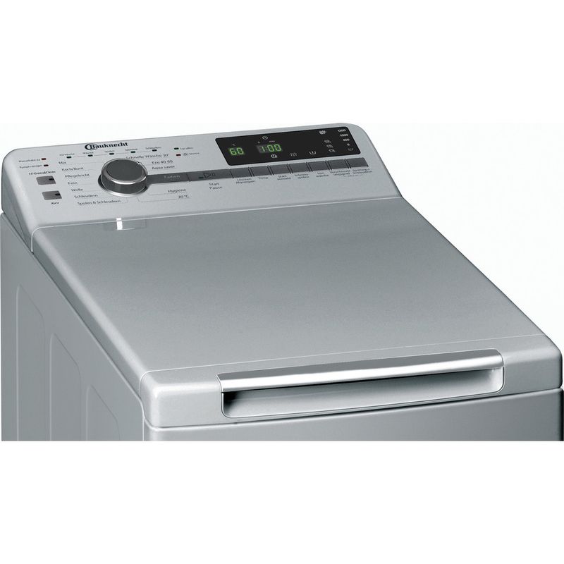 Bauknecht-Waschmaschine-Standgerat-WMT-Silver-7-BD-N-Silber-Toplader-E-Control-panel