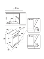 Bauknecht-Einbauherd-Backofen-Einbaugerat-BLVE-8200-PT-Elektrisch-A--Technical-drawing