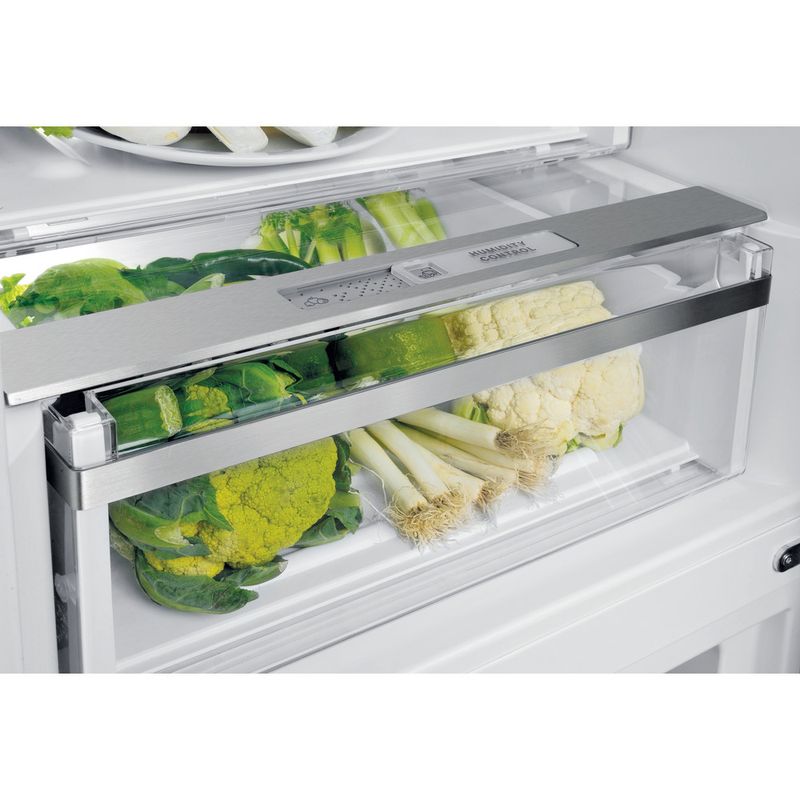 Bauknecht Kühl- / Gefrierkombination Standgerät KGDNF 20C GDSX Black/Inox 2 doors Drawer