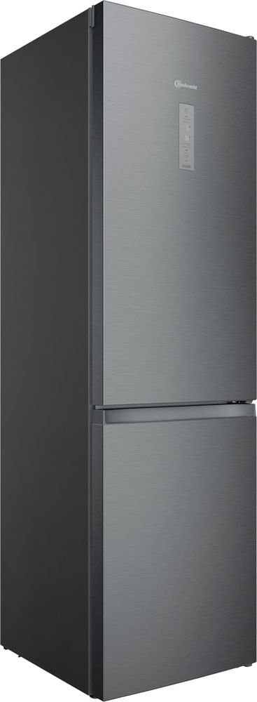 Bauknecht-Kuhl----Gefrierkombination-Standgerat-KGN-20C2EIN-Saturn-Steel-2-doors-Perspective