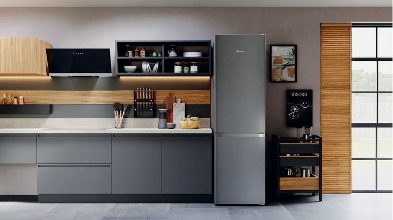 Bauknecht-Kuhl----Gefrierkombination-Standgerat-KGNF-210C2IN-Saturn-Steel-2-doors-Lifestyle-frontal