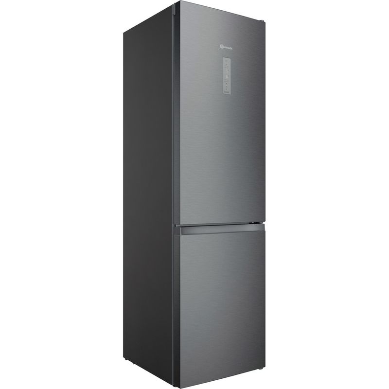 Bauknecht-Kuhl----Gefrierkombination-Standgerat-KGN-20CM3EIN-Saturn-Steel-2-doors-Perspective